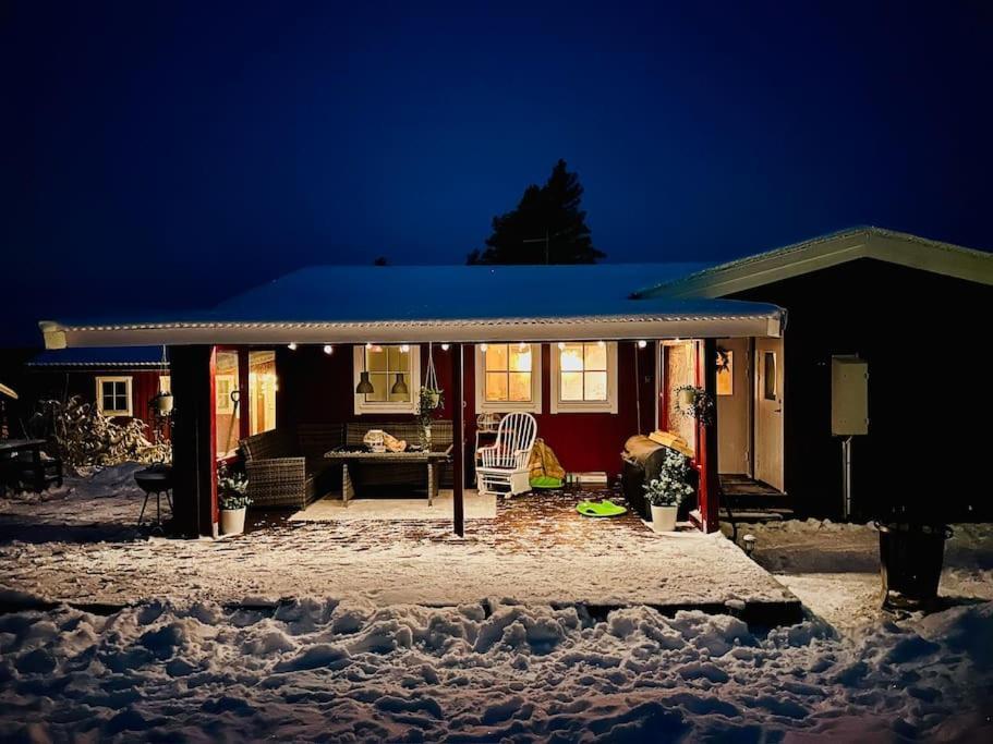 Langroesta; Ruime Blokhut Grenzend Aan Bos Hagfors Exterior foto
