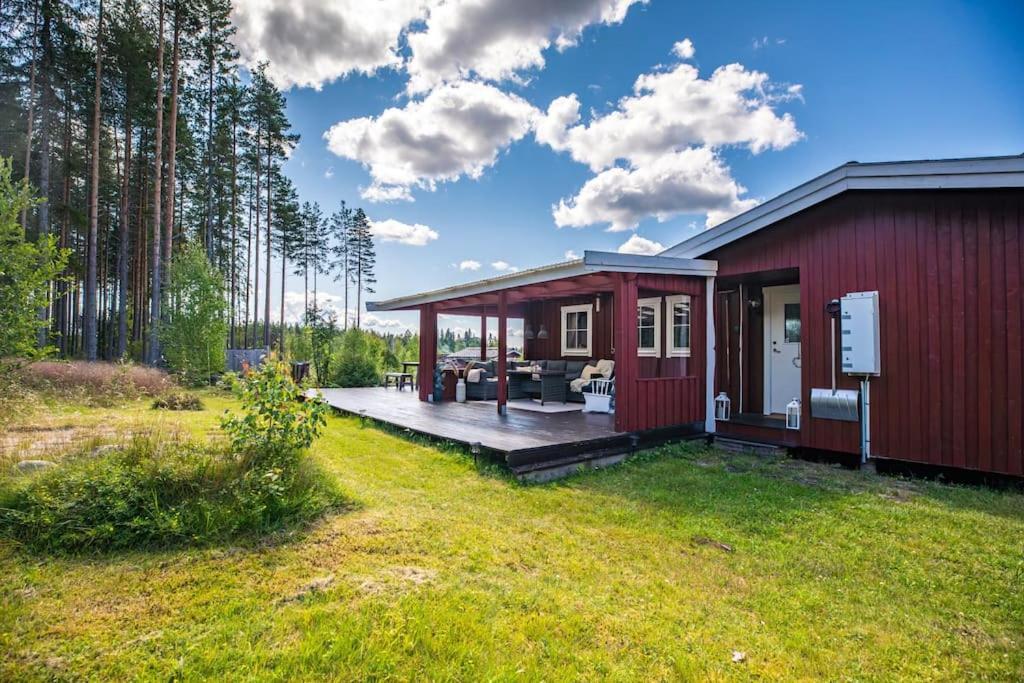 Langroesta; Ruime Blokhut Grenzend Aan Bos Hagfors Exterior foto